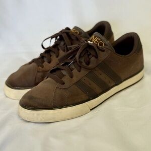 Adidas Neo Label Low Brown Size 9.5 U44882